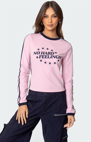 No Hard Feelings Long Sleeve T-Shirt image number 1