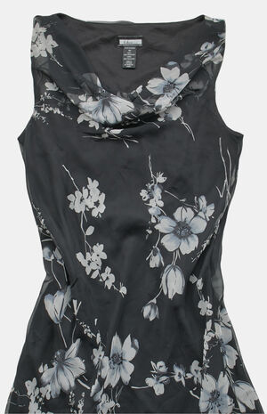 90s Floral Midi Dress image number 2