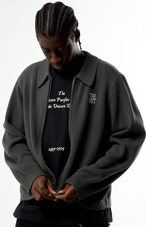 x Pacsun Logo Full Zip Sweater image number 3