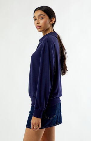 Wendy Long Sleeve Polo Top image number 3