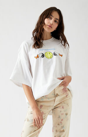 Smiley x Desert Dreamer Peace & Happiness T-Shirt | PacSun