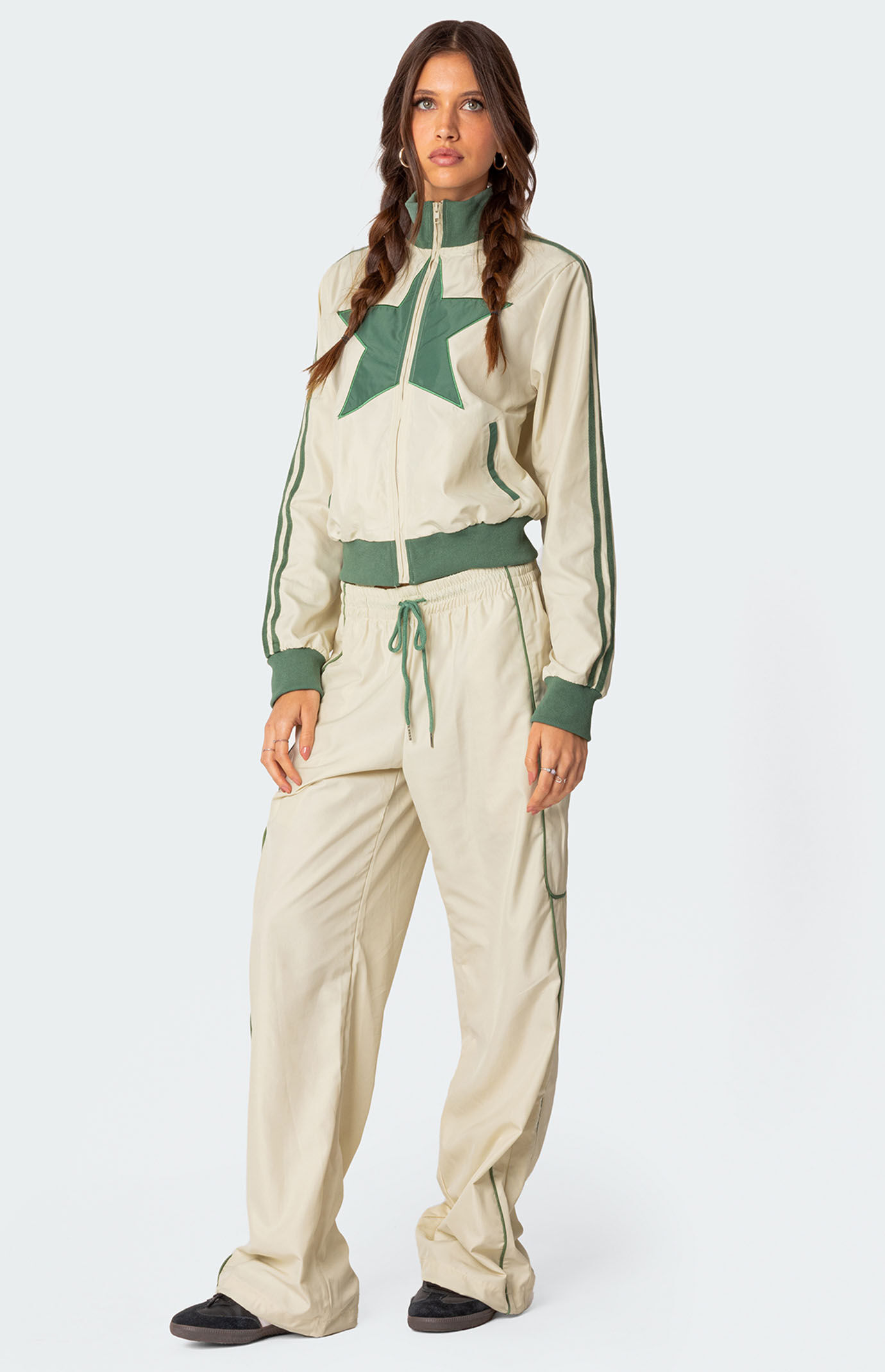 Edikted Superstar Nylon Track Pants | PacSun