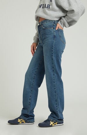Dark Indigo '90s Boyfriend Jeans