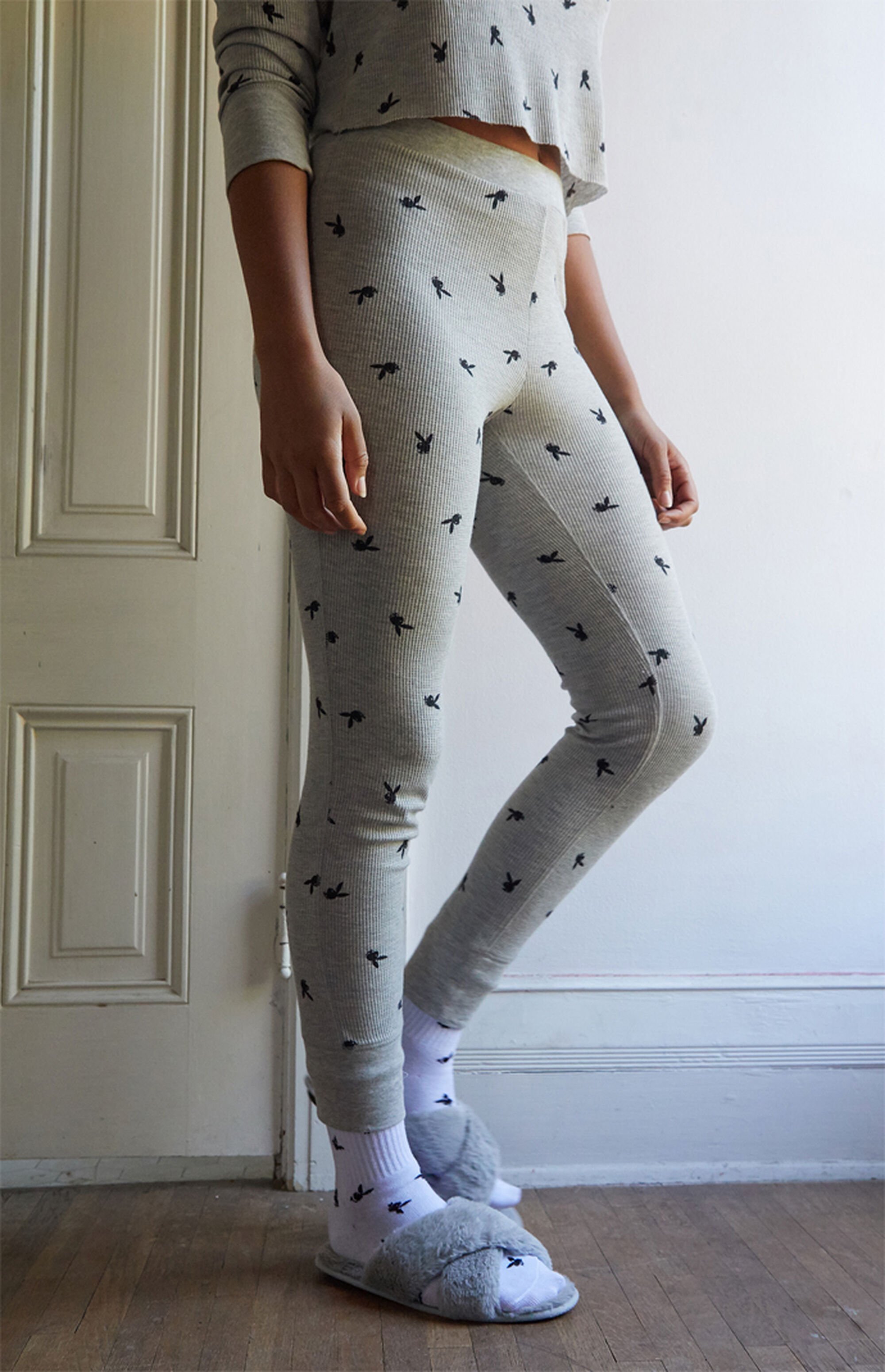 Playboy By PacSun Thermal Pajama Set PacSun