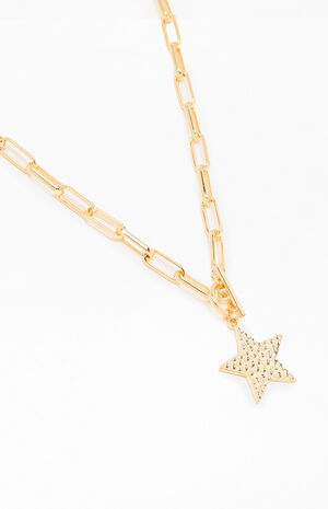 Star Link Pendant Necklace image number 2