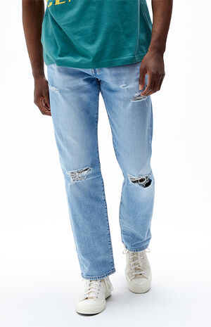 Levi S Blue 501 93 Straight Jeans Pacsun