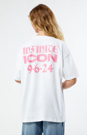 Paris Hilton Pillars Oversized T-Shirt image number 4