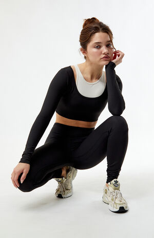 PAC WHISPER Active Logan Layered Long Sleeve Top image number 2