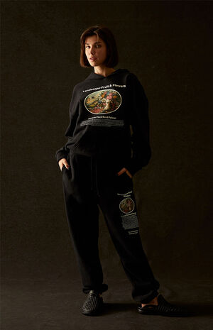 x PacSun Fruit and Flowers Sweatpants image number 1