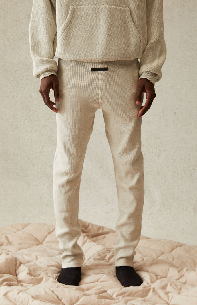essentials oatmeal joggers