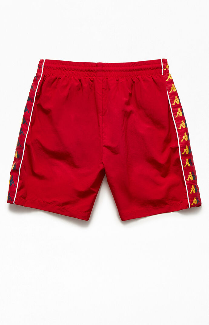 Red Authentic Xtabi 15" Swim Trunks