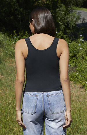 Black Trisha Tank Top image number 4