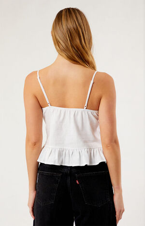 Ruffle Babydoll Top image number 4