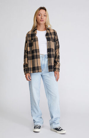 Boyfriend Flannel Shirt image number 4