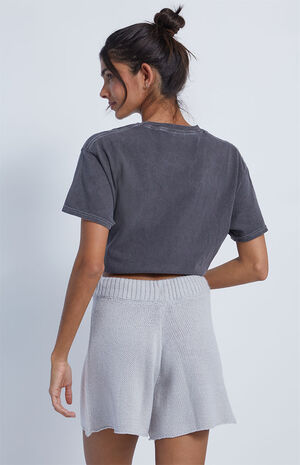 Pull On Sweater Shorts image number 4