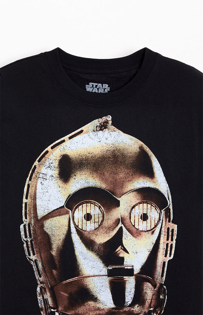 STAR WARS C-3PO Tシャツ XL Star Wars T-Shirt Black Sizes: XS - XXL 100% Cotton