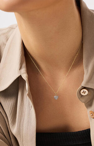 Ellery Gold Heart Necklace image number 2