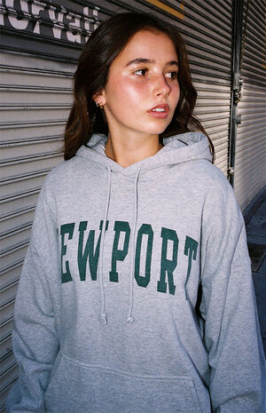 Heather Grey Newport Hoodie image number 1