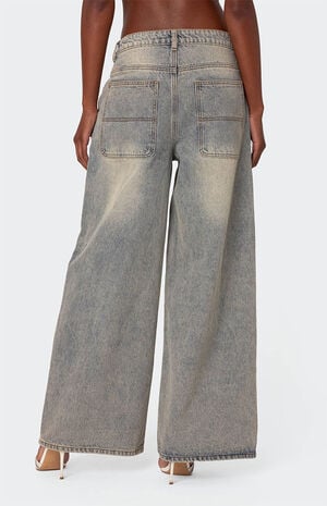 Super Baggy Wide Leg Jeans image number 5