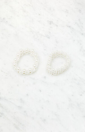 2 Pack Pearl Rings image number 1