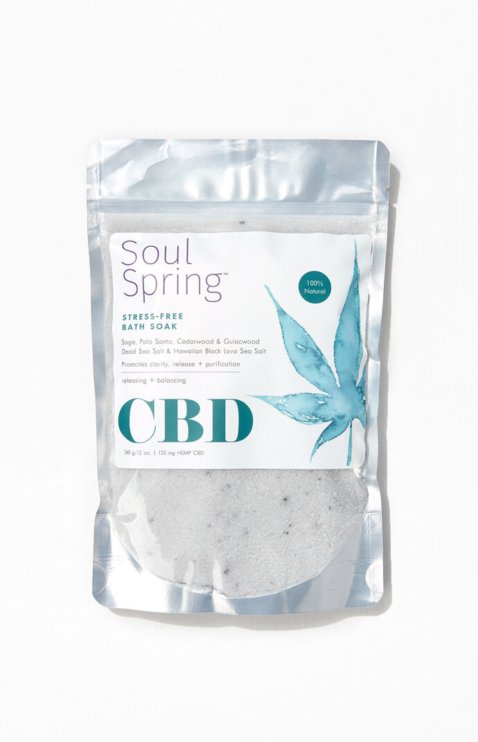 Stress-Relief CBD Bath Soak