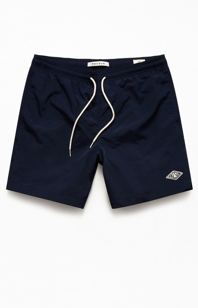 PacSun 2Pack Solid 17" Swim Trunks PacSun