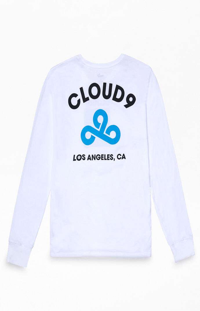x Cloud9 White Neon Long Sleeve T-Shirt