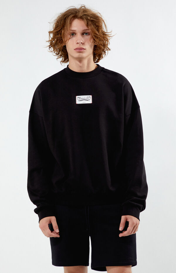 Mitchell & Ness Oversized Crew Neck Sweatshirt | PacSun