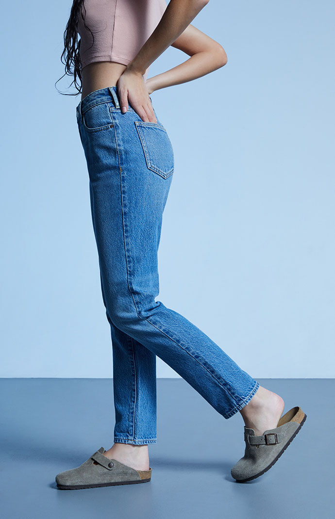 June Blue Mom Jeans | PacSun | PacSun