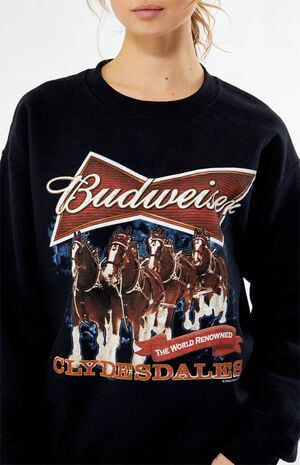 Budweiser Crew Neck Sweatshirt image number 2