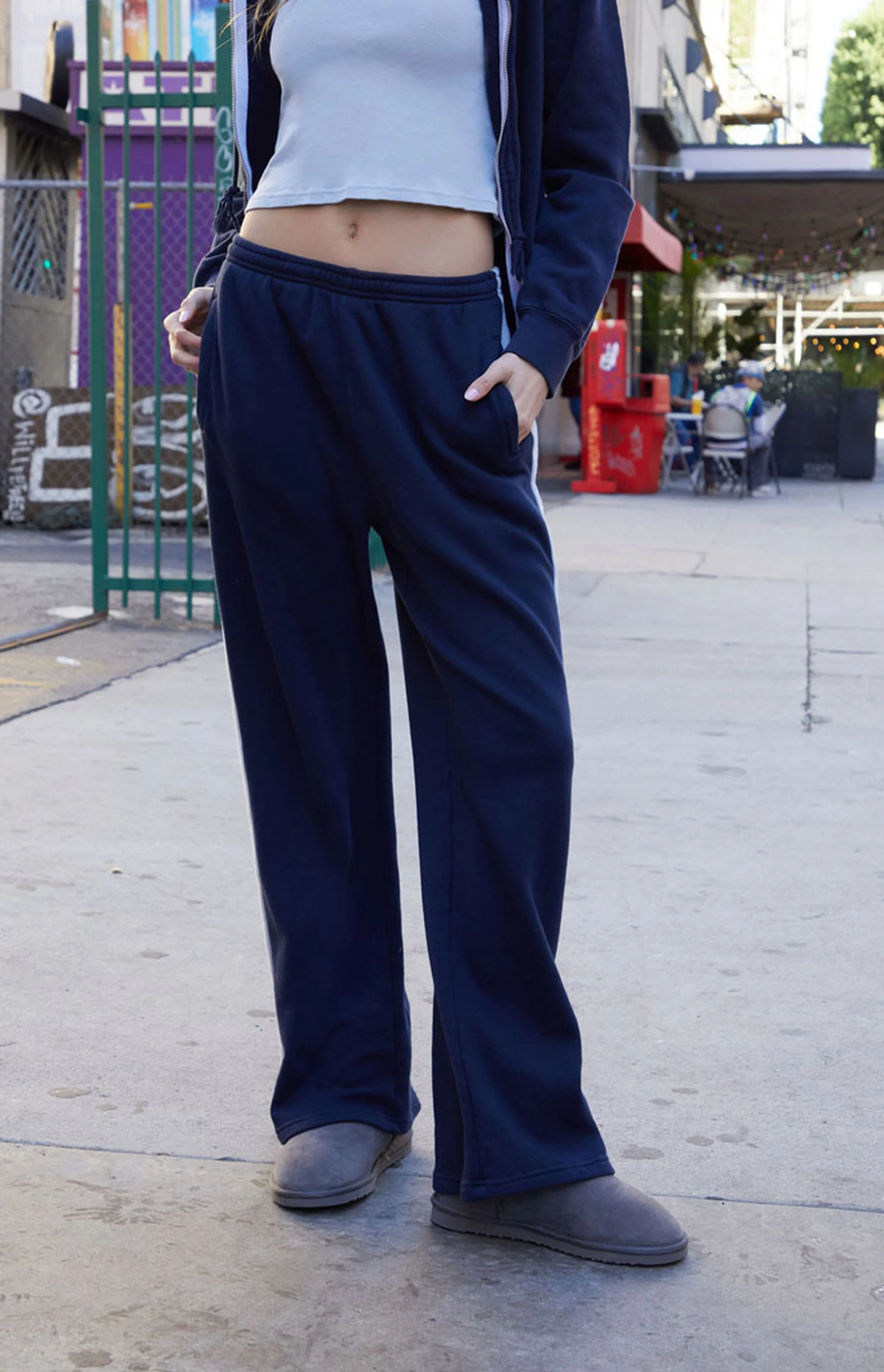 Anastasia Side Stripe Sweatpants