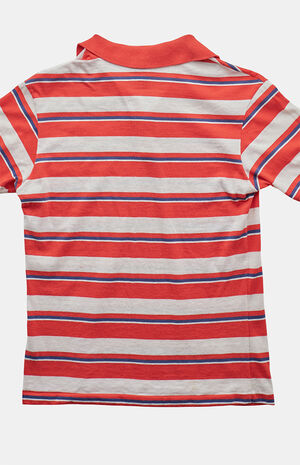 '90s Striped Polo Top image number 2