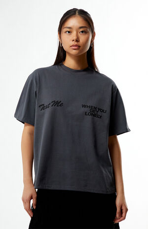 Text Me When You Get Lonely T-Shirt image number 4