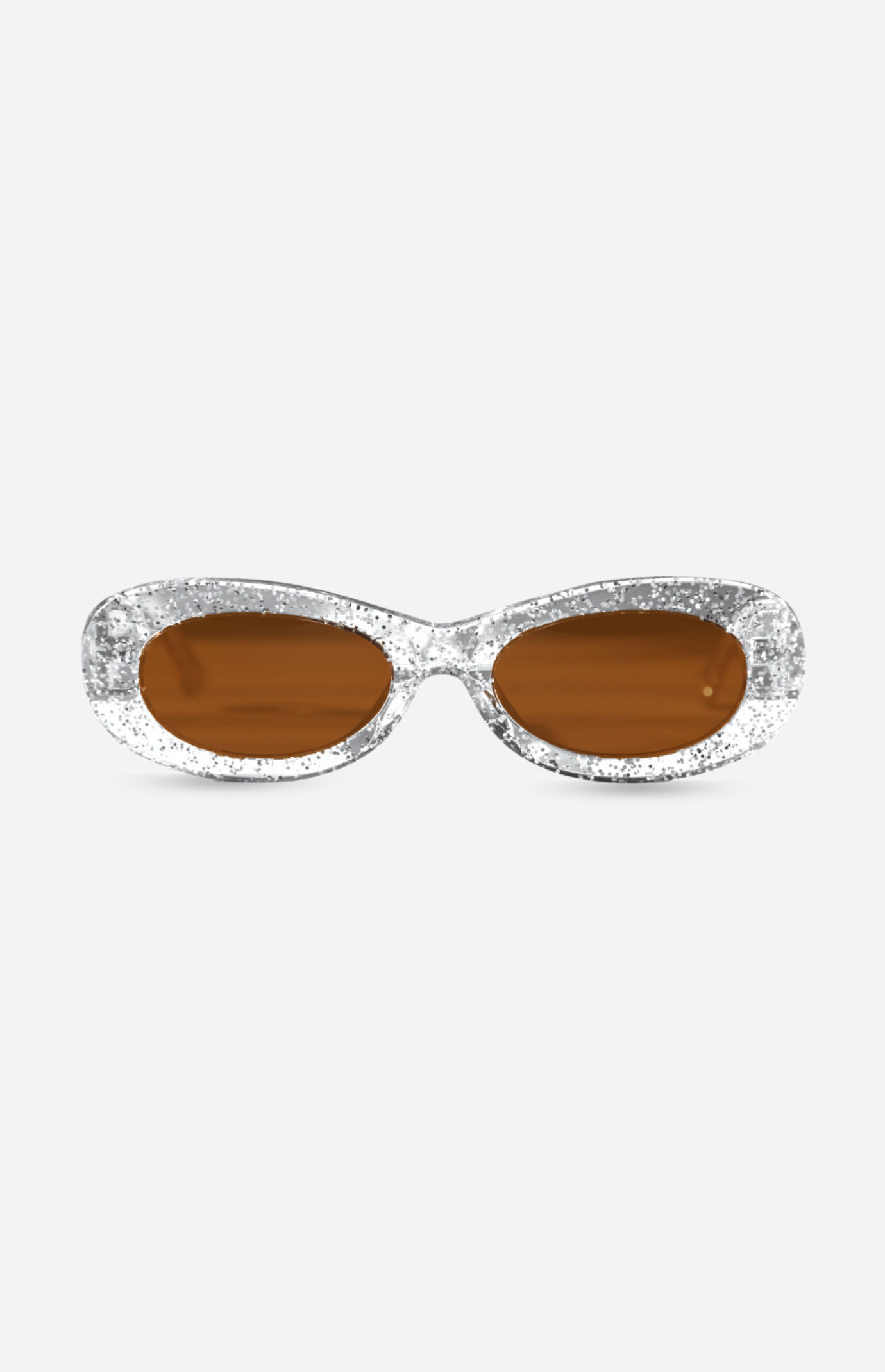 INDY Sunglasses SoHo Glitter  Oval Sunglasses