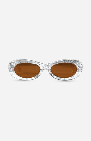 SoHo Glitter  Oval Sunglasses image number 1