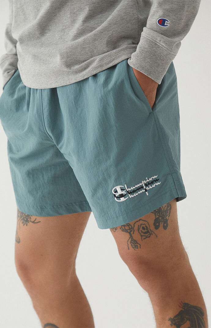 Champion Stacked Nylon Rip Stop Shorts PacSun