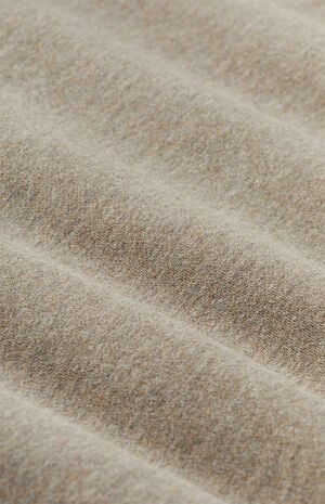 Heather Grey Dust Nylon Fleece Hoodie image number 7