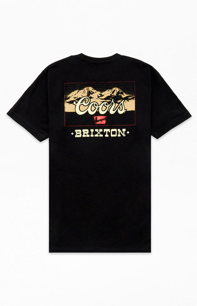 ★ブリクストン BRIXTON x Coors Canyon Tシャツ 関税込★ Men's Brixton x Coors Collaboration