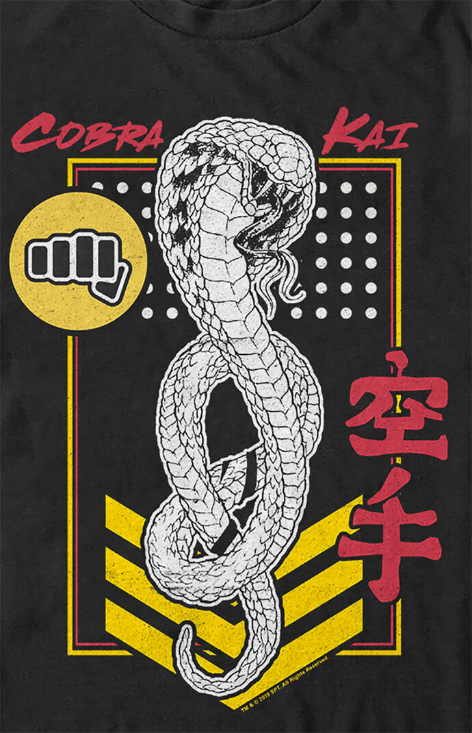 Cobra Kai Kanji Patch T-Shirt