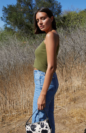 Green Skylar Tank Top image number 3