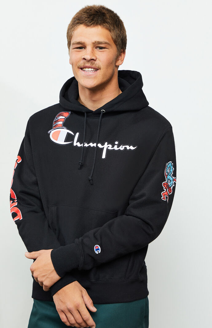 black champion hoodie pacsun