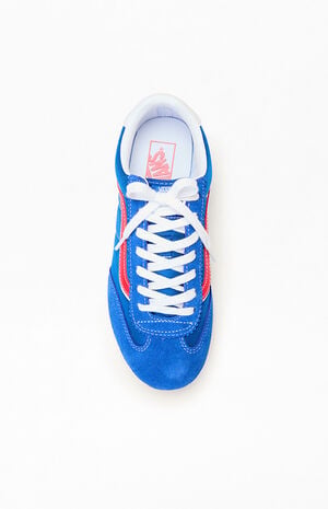 Blue & Red Super Lo Pro Sneakers image number 5