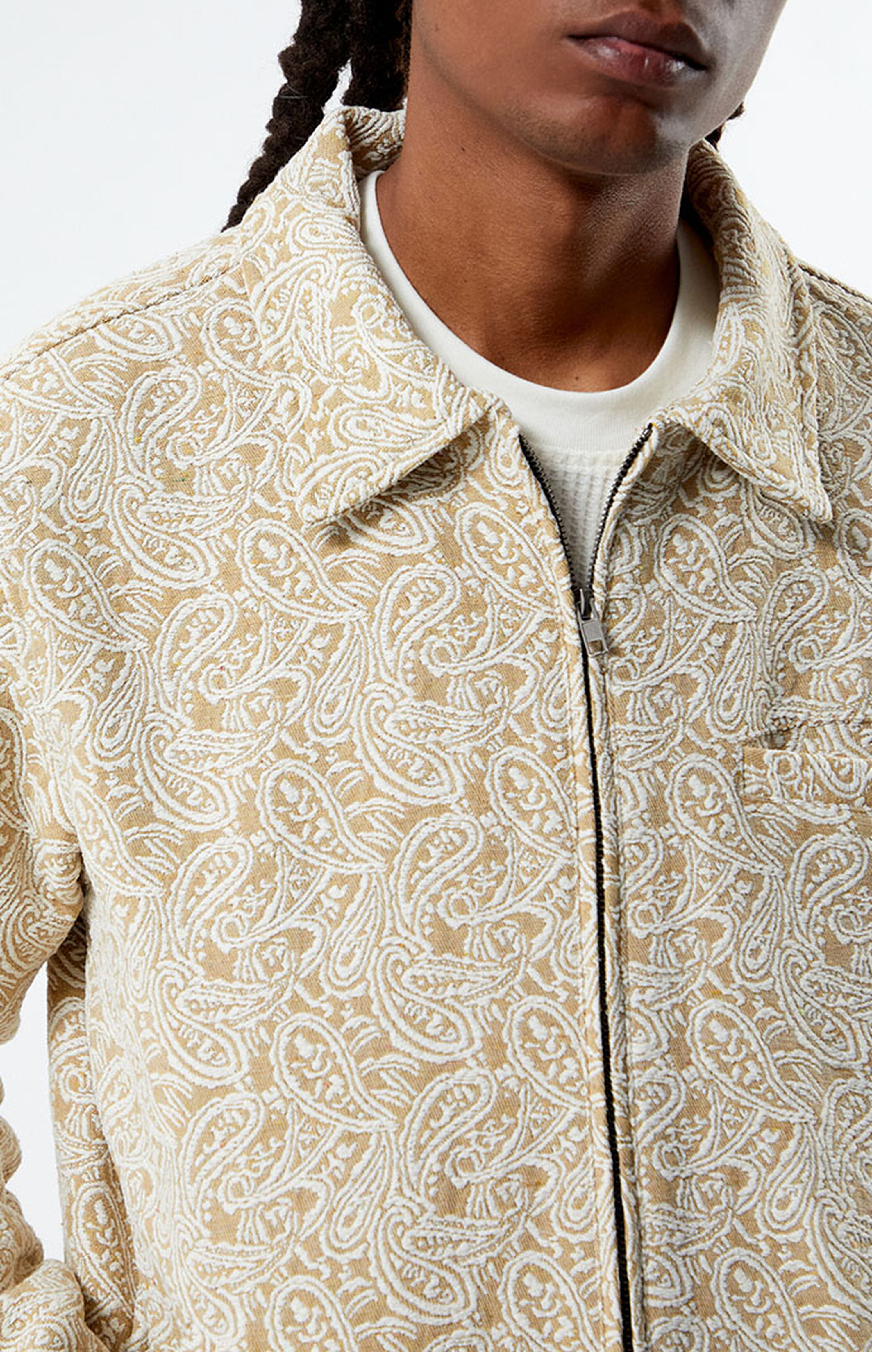 Pacsun Luxe Jacquard Gas Jacket | Pacsun