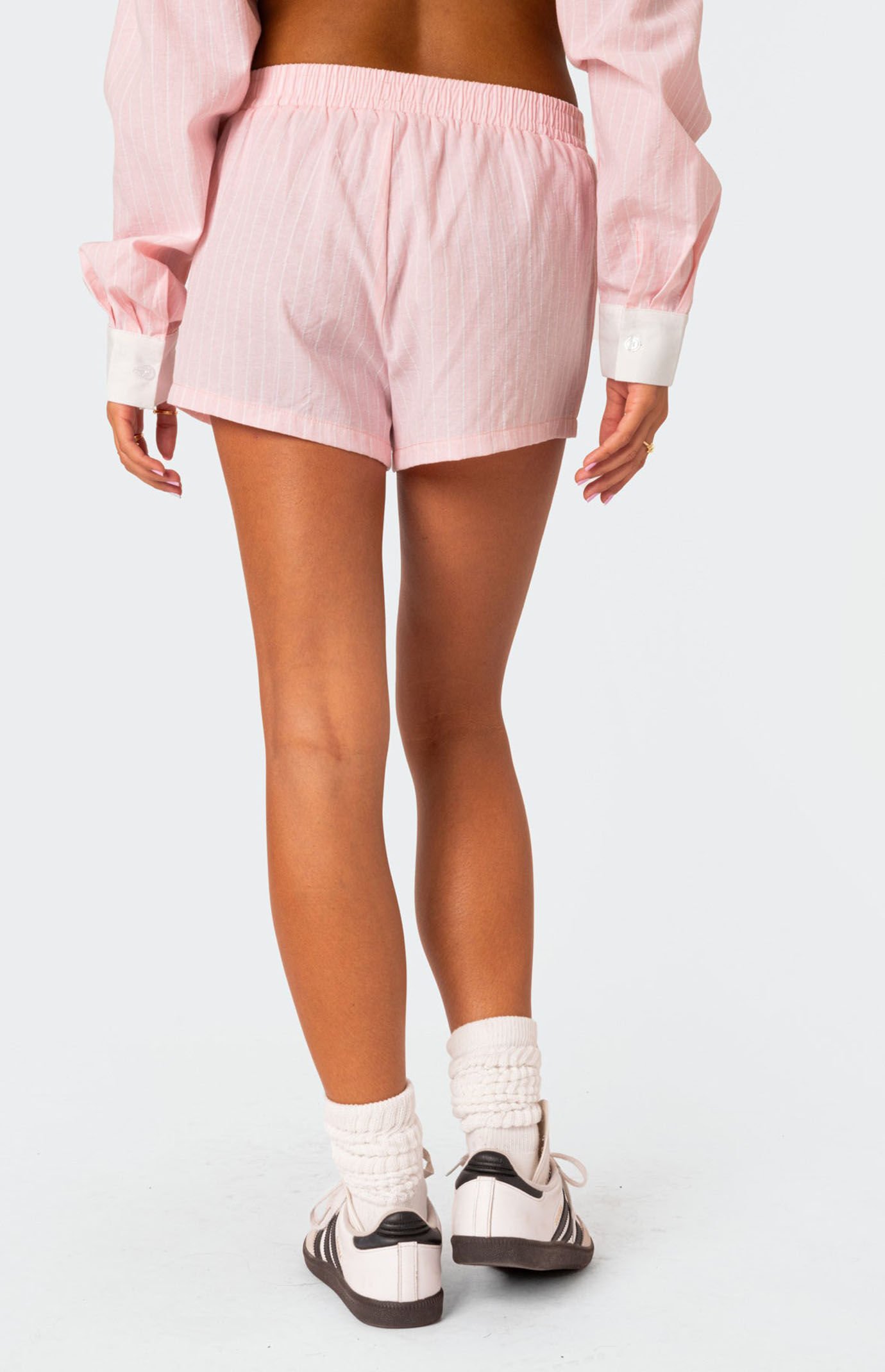 Edikted Lea Boxer Shorts | PacSun