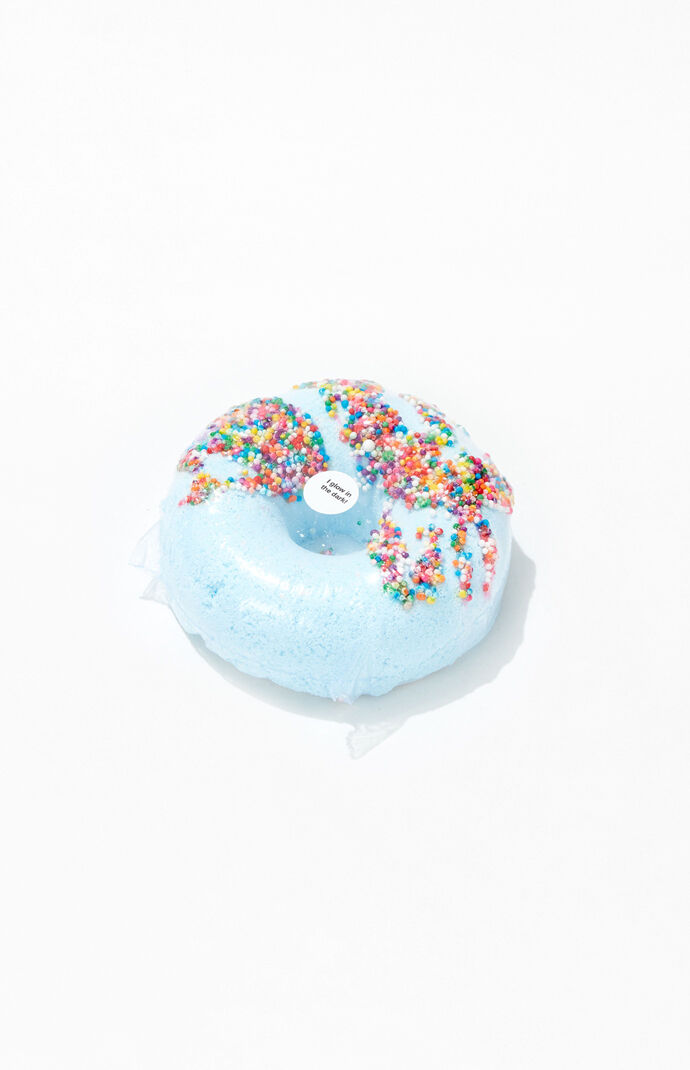 Blue Donut Glow Bath Bomb