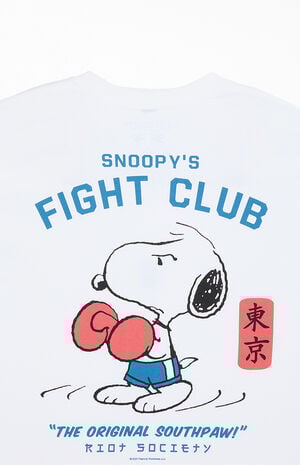 Snoopy's Fight Club T-Shirt image number 4