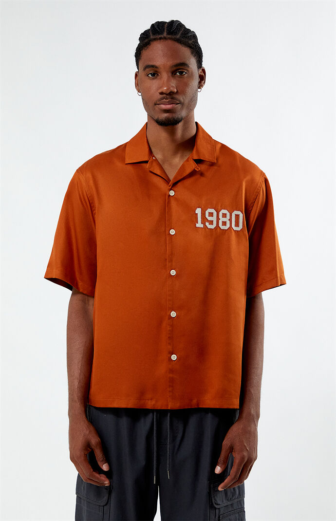 Pacsun 1980 Tencel Graphic Oversized Camp Shirt | PacSun