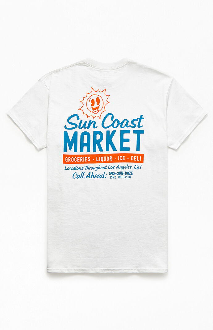 Pacsun Sun Coast Market T Shirt Pacsun