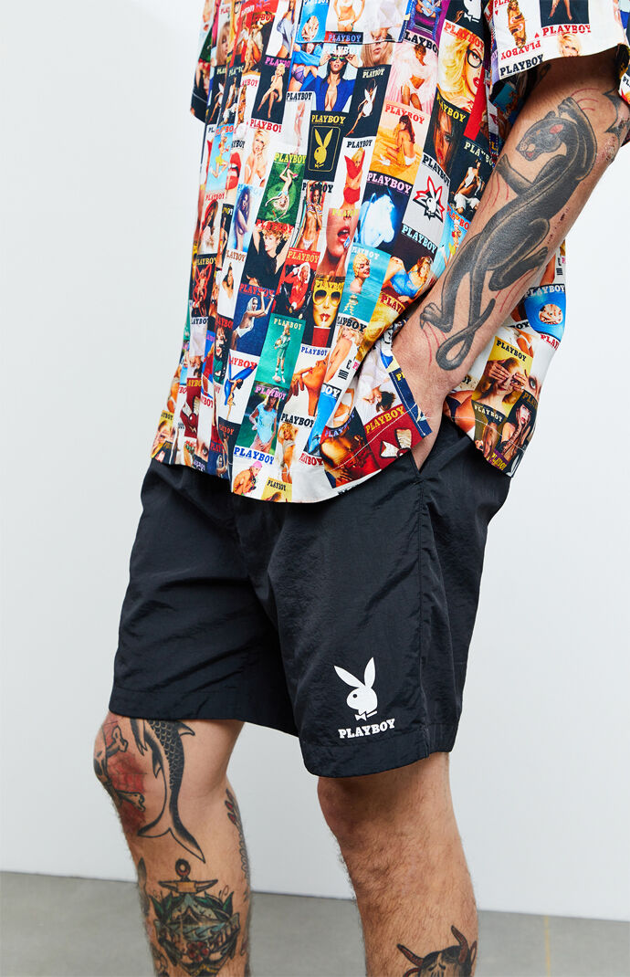 By PacSun Logo Nylon Shorts