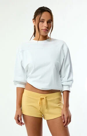 Soft Terry Mini Sweat Shorts image number 3